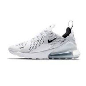 Nike Air Max 270 Low White And Black Womens Size 9